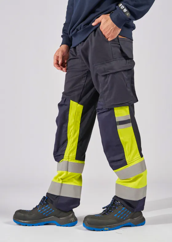 Fristads Flamestat Hi Vis Broek Stretch Klasse 1 2162 Athf