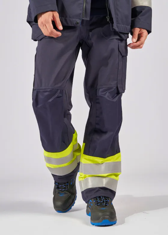 Fristads Flamestat Hi-Vis-Arbeitshose Klasse 1 2074 Aths