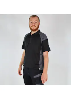 Fristads Green 300509 Heavy Poloshirt 7047 GPM UV-Bescherming Skarup miniatuur