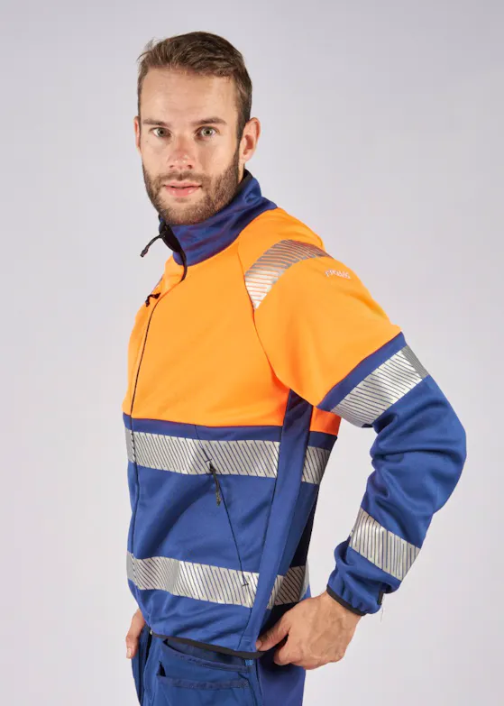 Fristads Hi-Vis-Sweatjacke, Klasse 1, 4517 SSL