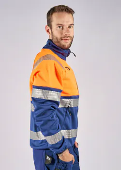 Fristads Hi Vis Sweatjack Klasse 1 4517 Ssl miniatuur