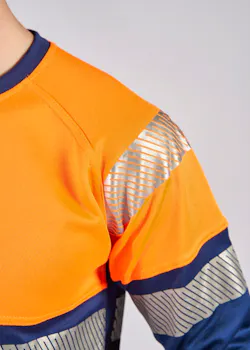 Fristads 129513 T-Shirt Met Lange Mouwen High Vis Klasse 1 7519 Thv UV-bescherming Stiby miniatuur