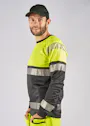 Fristads Hi Vis T-Shirt Met Lange Mouwen Klasse 1 7519 Thv miniatuur
