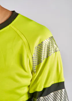 Fristads 129513 T-Shirt Met Lange Mouwen High Vis Klasse 1 7519 Thv UV-bescherming Stiby miniatuur