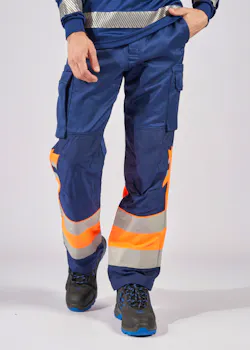 Fristads Trofta High Vis Green broek klasse 1 2668 GPLU miniatuur