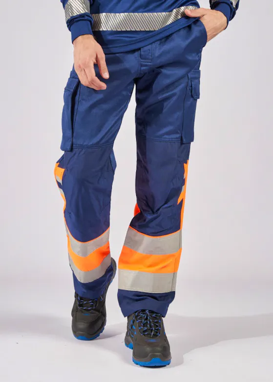 Fristads High vis Green broek klasse 1 2668 GPLU