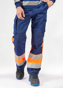 Fristads Trofta High Vis Green broek klasse 1 2668 GPLU
