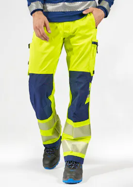 Fristads High vis Green broek klasse 2 2645 GSTP
