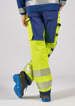 Fristads Stiby High Vis Green broek klasse 2 2645 GSTP miniatuur