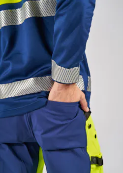 Fristads Stiby High Vis Green broek klasse 2 2645 GSTP miniatuur