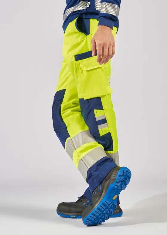 Fristads High Vis Green Broek Klasse 2 2651 GPLU