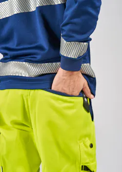 Fristads High Vis Green Broek Klasse 2 2651 GPLU miniatuur