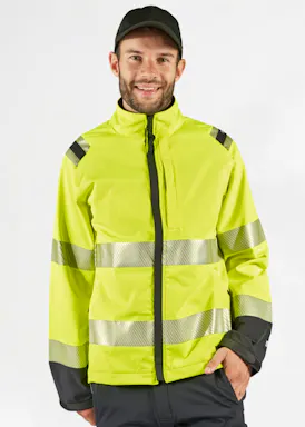 Fristads High vis Green stretch jack klasse 3 4647 GSTP