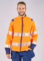 Fristads High-Vis Green Stretch Jacket Klasse 3 4647 GSTP Vorschaubild