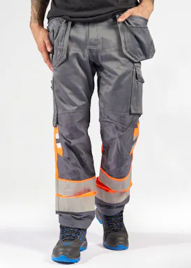 Fristads High vis Green werkbroek klasse 1 2640 GPLU