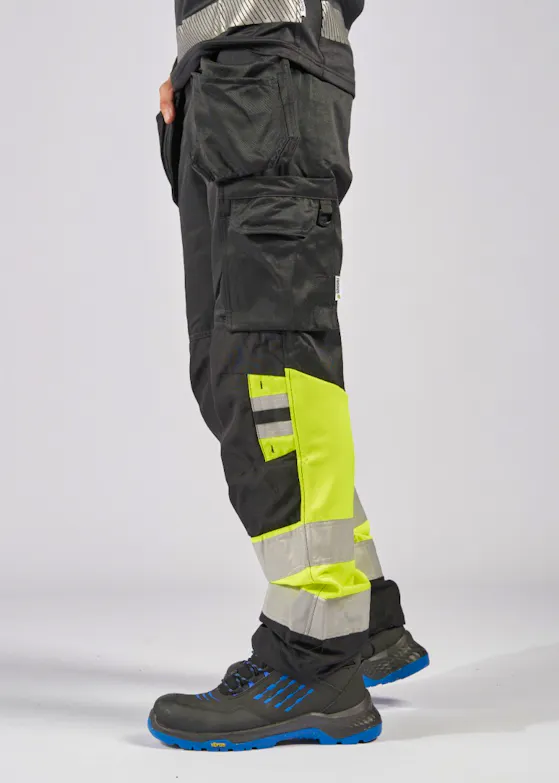 Fristads High vis Green werkbroek klasse 1 2640 GPLU