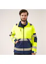 Fristads High Vis Softshelljack Klasse 2 4083 WYH miniatuur
