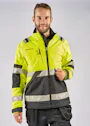 Fristads High Vis Softshelljack Klasse 2 4083 WYH miniatuur