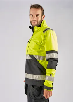 Fristads High Vis Softshelljack Klasse 2 4083 WYH miniatuur