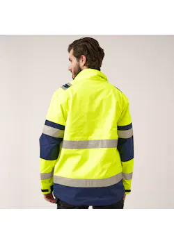 Fristads High Vis Softshelljack Klasse 2 4083 WYH miniatuur
