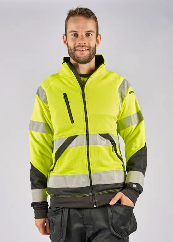 Fristads High-Vis-Sweatjacke, Klasse 3, 7426 SHV