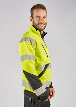 Fristads High Vis Sweatjack Klasse 3 7426 SHV miniatuur