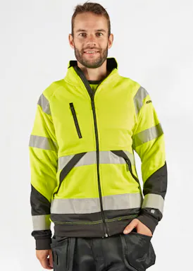 Fristads High-Vis-Sweatjacke, Klasse 3, 7426 SHV