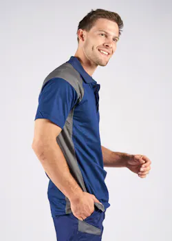Fristads Green 300509 Heavy Poloshirt 7047 GPM UV-Bescherming Skarup miniatuur