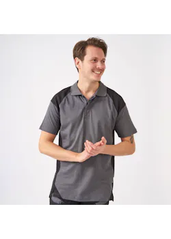 Fristads Green 300509 Heavy Poloshirt 7047 GPM UV-Bescherming Skarup miniatuur