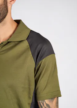 Fristads Green 300509 Heavy Poloshirt 7047 GPM UV-Bescherming Skarup miniatuur