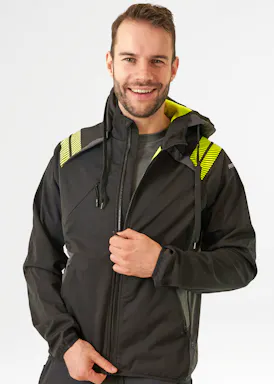 Fristads Softshelljack met Capuchon 7461 BON