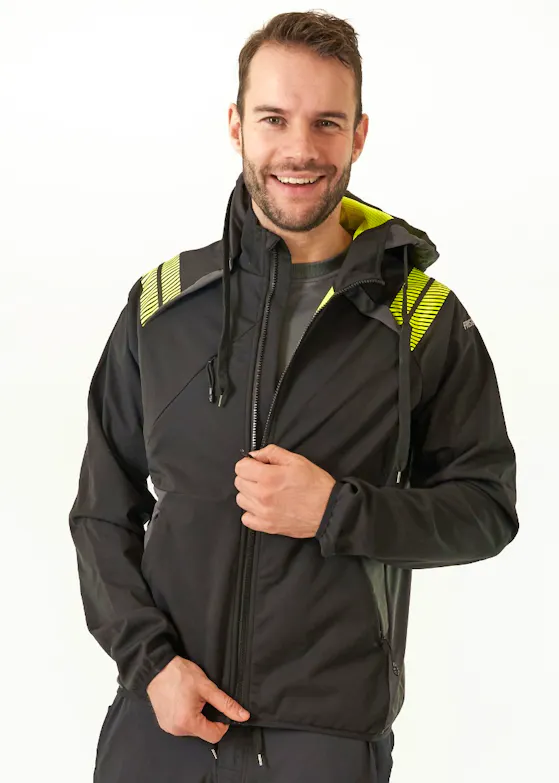Fristads Tyresta Softshelljack Met Capuchon 7461 GBON