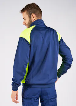 Fristads 300511 Sweater Met Korte Rits 7048 GSM - 122408 Regular Fit Skarup miniatuur
