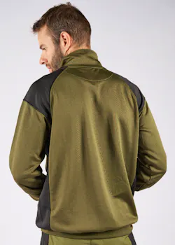 Fristads Skarup Sweater met Korte Rits 7048 SHV miniatuur