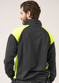 Fristads Skarup Sweater met Korte Rits 7048 SHV miniatuur