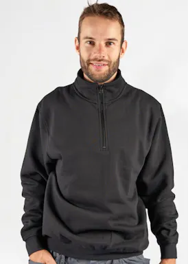 Fristads Sweatshirt mit kurzem Reißverschluss 1737 Swb