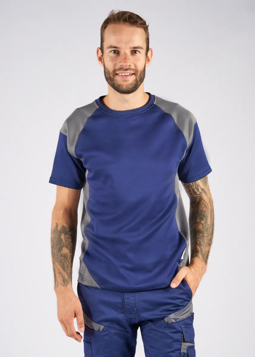 Marineblauw/grijs