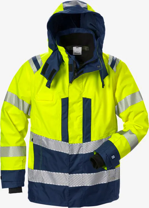 Hi-Vis Gelb/Marineblau