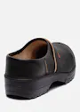 Gevavi Next 1240/00, geschlossener Clog, PU, S3, schwarz Vorschaubild