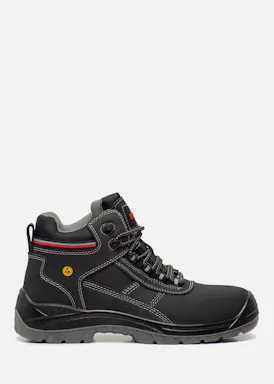 Gevavi - GS22 Builder S3 Sicherheitsschuh, hoch, schwarz