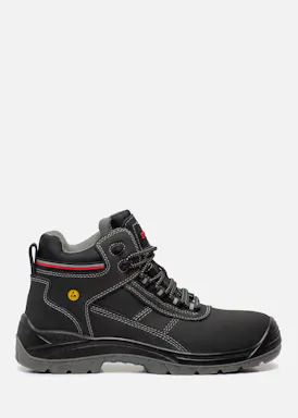 Gevavi - GS22 Builder S3 werkschoen hoog zwart