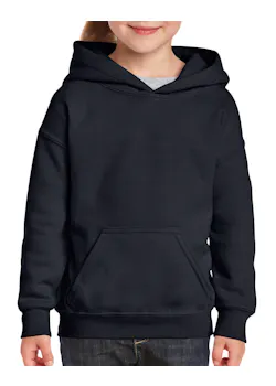 Gildan GIL18500B Hooded Sweater Heavy Blend Comfort Fit Kinderen miniatuur
