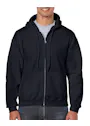 Gildan 18600 Hood Full Zip Sweater Comfort Fit miniatuur