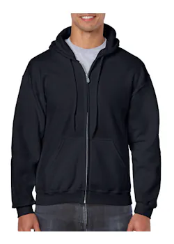 Gildan 18600 Hood Full Zip Sweater Comfort Fit miniatuur