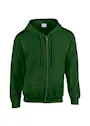 Gildan 18600 Hood Full Zip Sweater Comfort Fit miniatuur
