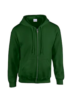 Gildan 18600 Hood Full Zip Sweater Comfort Fit miniatuur