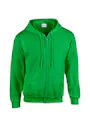 Gildan 18600 Hood Full Zip Sweater Comfort Fit miniatuur
