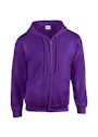 Gildan 18600 Hood Full Zip Sweater Comfort Fit miniatuur