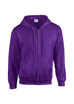 Gildan 18600 Hood Full Zip Sweater Comfort Fit miniatuur