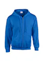 Gildan 18600 Hood Full Zip Sweater Comfort Fit miniatuur